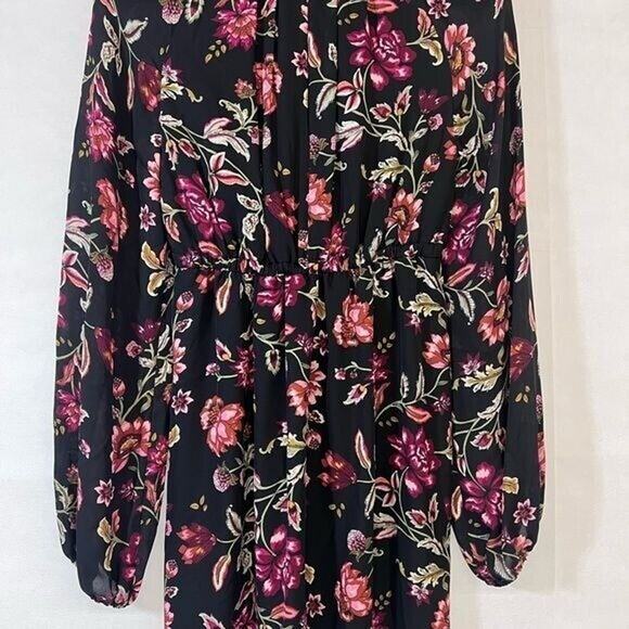 NEW NWT $525 A.L.C. Bold Floral Printed Nadia Dres - Picture 12 of 13